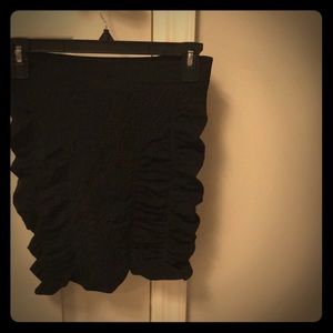 New BEBE stretchy black skirt